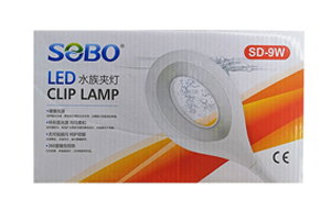 Đèn LED cho hồ cá, bể thủy sinh dài 36-40cm Sobo LED Clip Lamp SD-9W